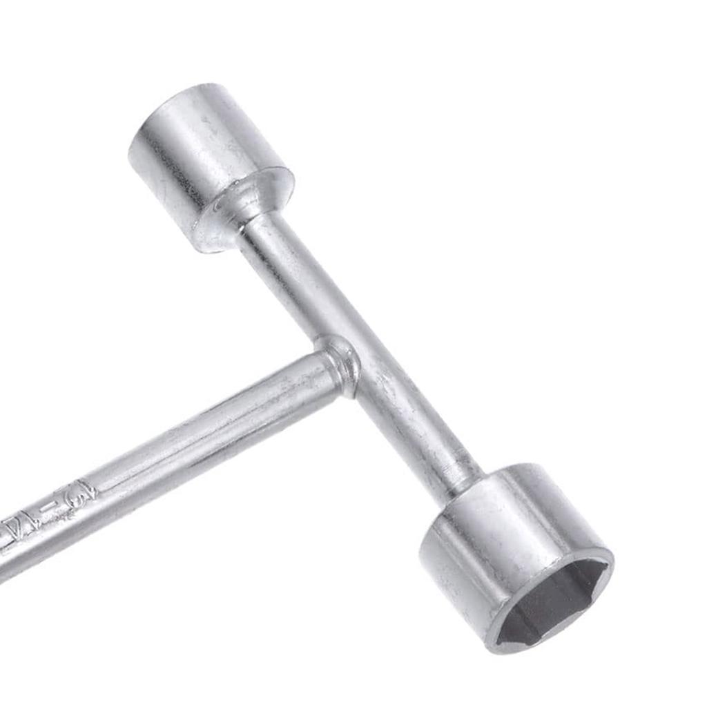 3 Way Metric T-Socket Wrench 8mm 10mm 12mm T-Style Socket End Motorcycles ATV Bicycles Repair Wrench Tools
