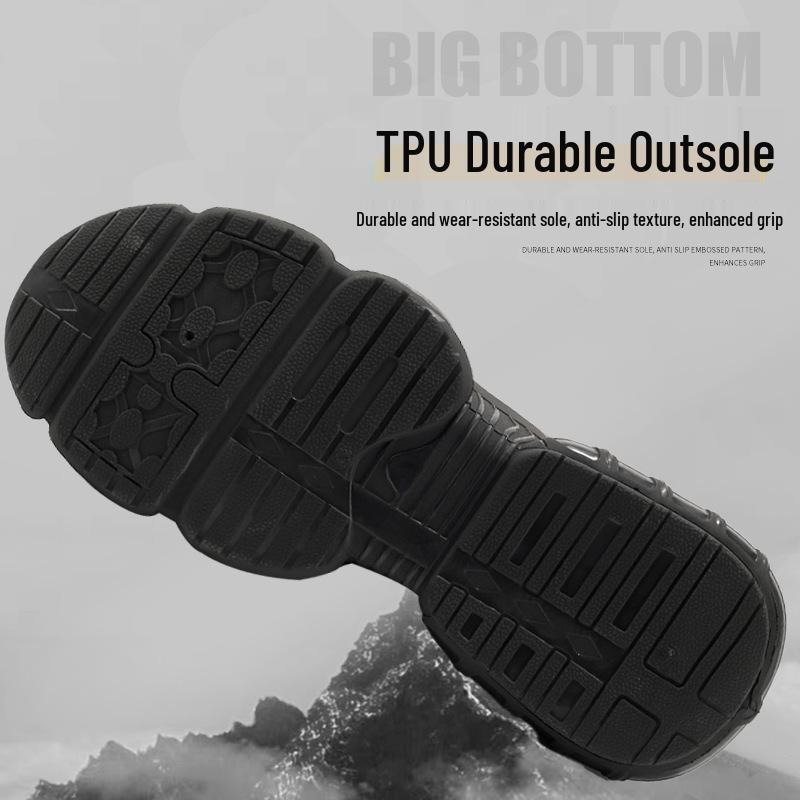 Men's Puncture-Resistant Fly-Knit Safety Work Shoes