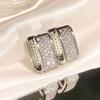 Cao Shi Luxury Bridal Hollow Ear Clip Earrings – New Fashion Design