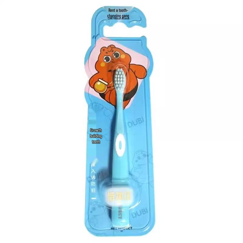 Beijiajie Children's Soft Bristle Toothbrush for 6-12 Year Olds (2-Pack)