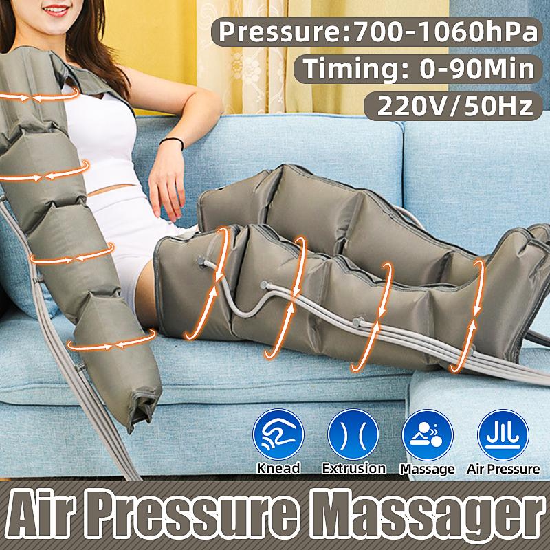 AC220V Air Pressure Leg Massager Body Massager Muscle Relaxation Device Limbs