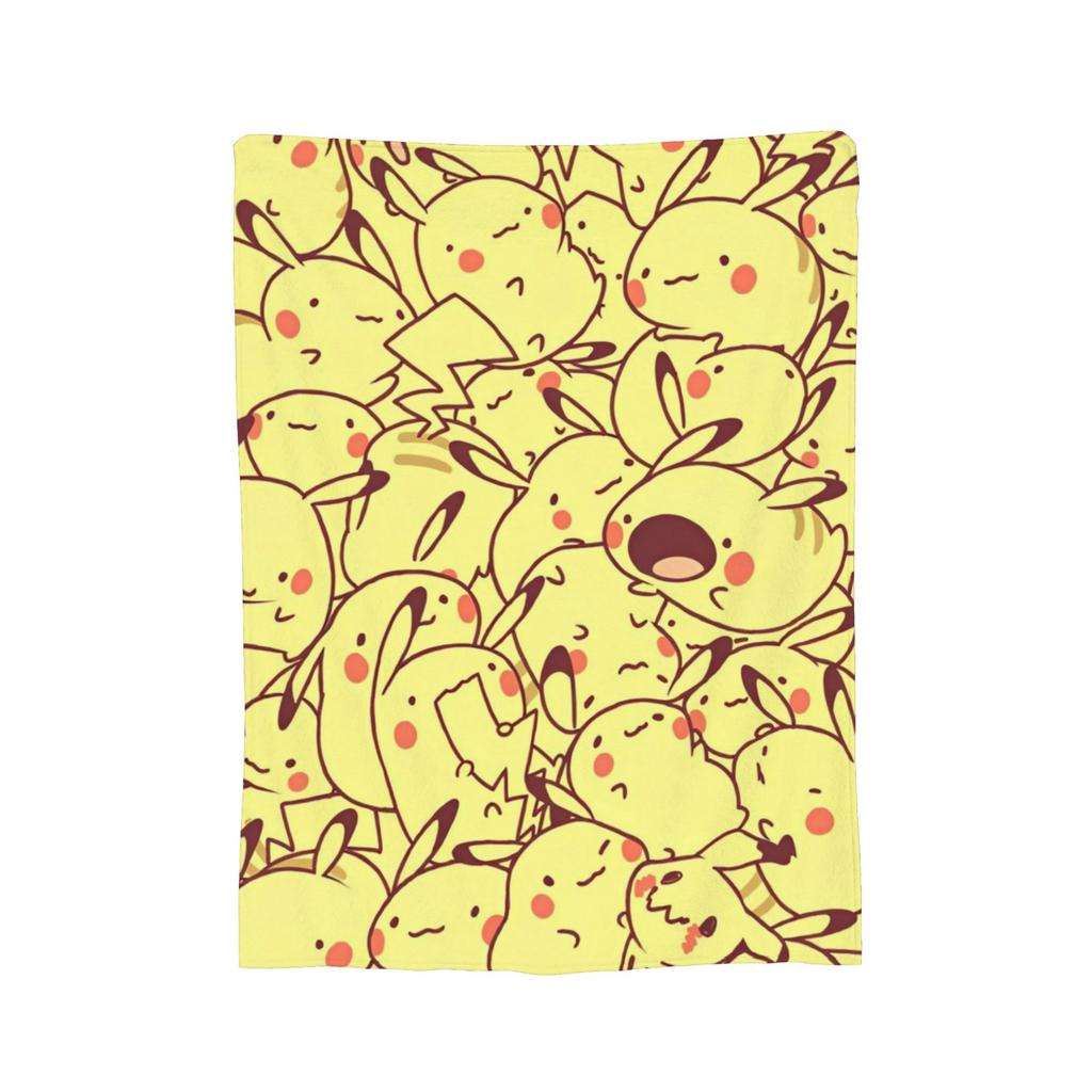Pokemoned Charizard 006 Schematic Poster Knitted Blankets Fleece  Ultra-Soft Throw Blanket for Outdoor Travel Bedspread