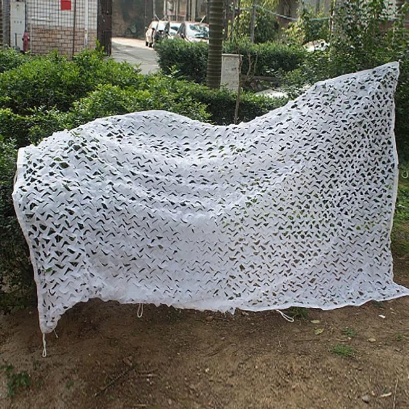TLXT White Double-Layer Snow Camouflage Net