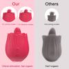 Tongue Licking  Vibrator for Women Clitoris Sucker Stimulator Adults Goods Sucking Rose- Toy Nipple Sex Toys Female Sex Supplies