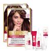 L'Oréal Paris Excellence Cream Hair Dye, No. 4.15 Frosted Brown, 2 Pcs.