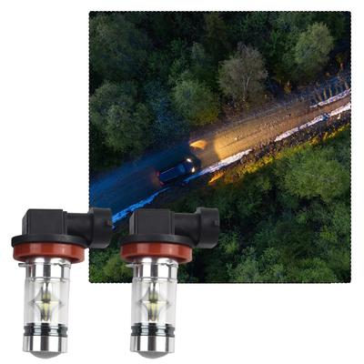 LED Nebelscheinwerfer Autolampen Lampe Glühbirne Fahren 600LM 6000K -6500K 2Stk