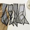 Fashion Headbands Hair Ribbons Scarf For Women Skinny Hairband Neck Scarves Black CLE