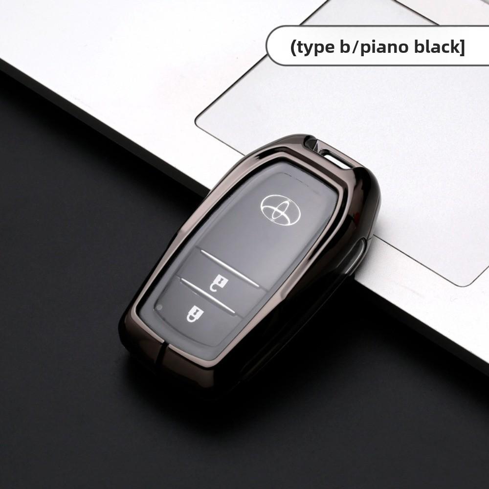 Premium Key Case for Toyota Camry RAV4 Corolla CHR Highlander Levin Keychain Holder