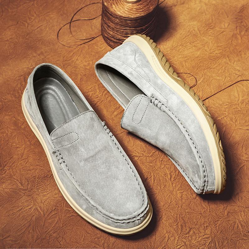 Golden Sapling Business Loafers Men's Casual Shoes Leisure Genuine Leather Party Flats Classics Men Loafer Platform Shoe