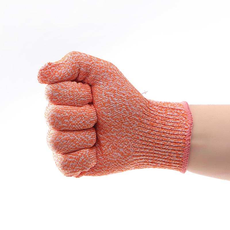Level 5 Cut-Resistant HPPE Children's Gloves for Kitchen Safety, Multi-Color Options