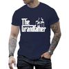 Pánské tričko s potiskem Dědeček Unisex Ležérní Unisex košile Módní trička s krátkým rukávem Dědeček Streetwear Denní pohodlné topy
