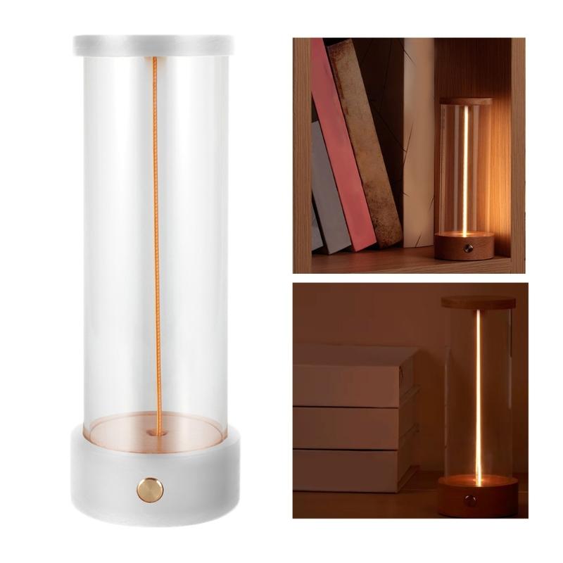 Portable Magnetic Lamp LED Atmosphere Light USB Charging Table Lamps Perfect for Bedroom Outdoor Camping Hallway