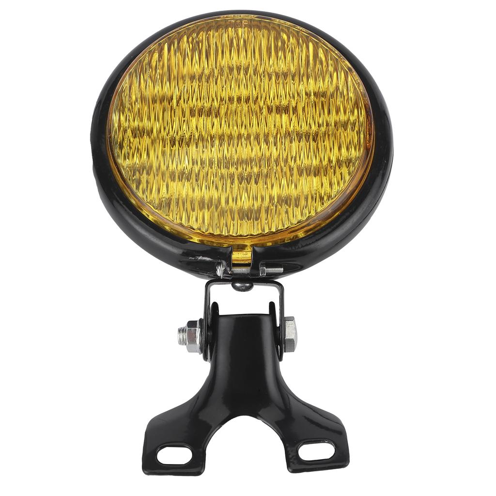 LED Scheinwerfer Fernlicht Abblendlicht Gelbe Linse Wasserdichter LED Scheinwerfer Universell für 12V Motorrad