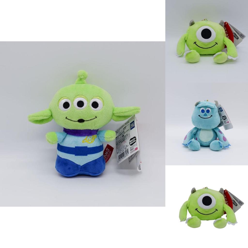 Boneco de Pelúcia Pingente Alien Toy Story Fofo Olhos Grandes Macio e Seguro para Crianças
