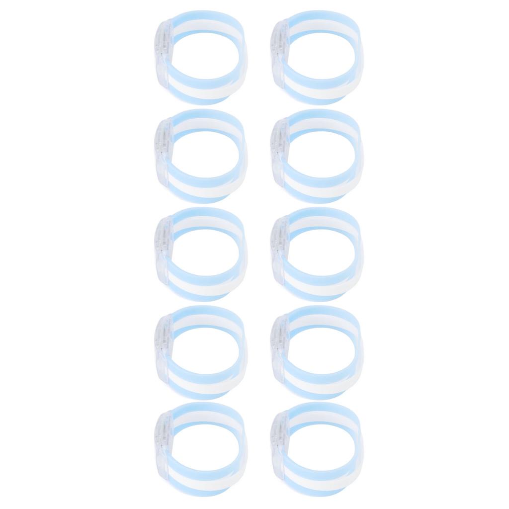 10PCS National Flag Glow Bracelet Silicone ABS Fans Luminous Cheer Props for 2022 World Football Match