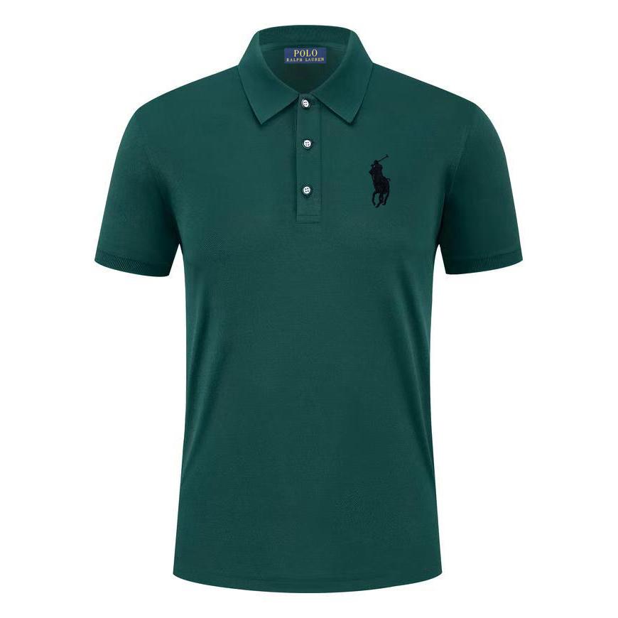 Polo Ralph Lauren Letní nové Pony Vyšívané Neformální Sportovní Polo Tričko, Odvádějící Pot a Absorpční Vlhkost Čisté