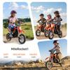 HillMiles MileRocket 1 Kids Electric Dirt Bike 36V 250W 12" Wheels 25km/h Max Speed 20km Range Dual Shock Absorber for Kids Teens
