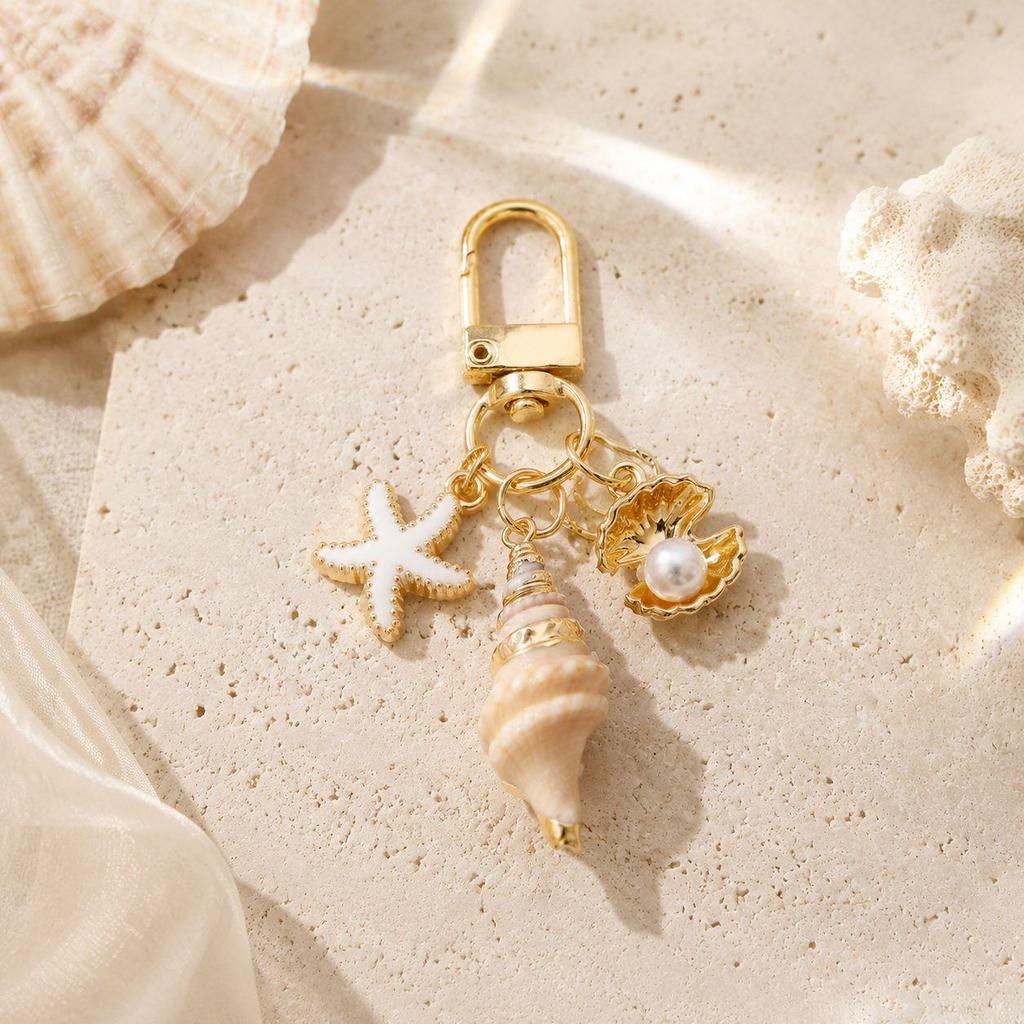 Ocean Collection Marine Life Keychain: European & American Style Pendant Bag Charm