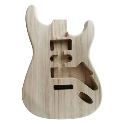 Nedokončená DIY elektrická gitara ST, gitara s plným telom, náhradné diely pre telo gitary štýlu Strato