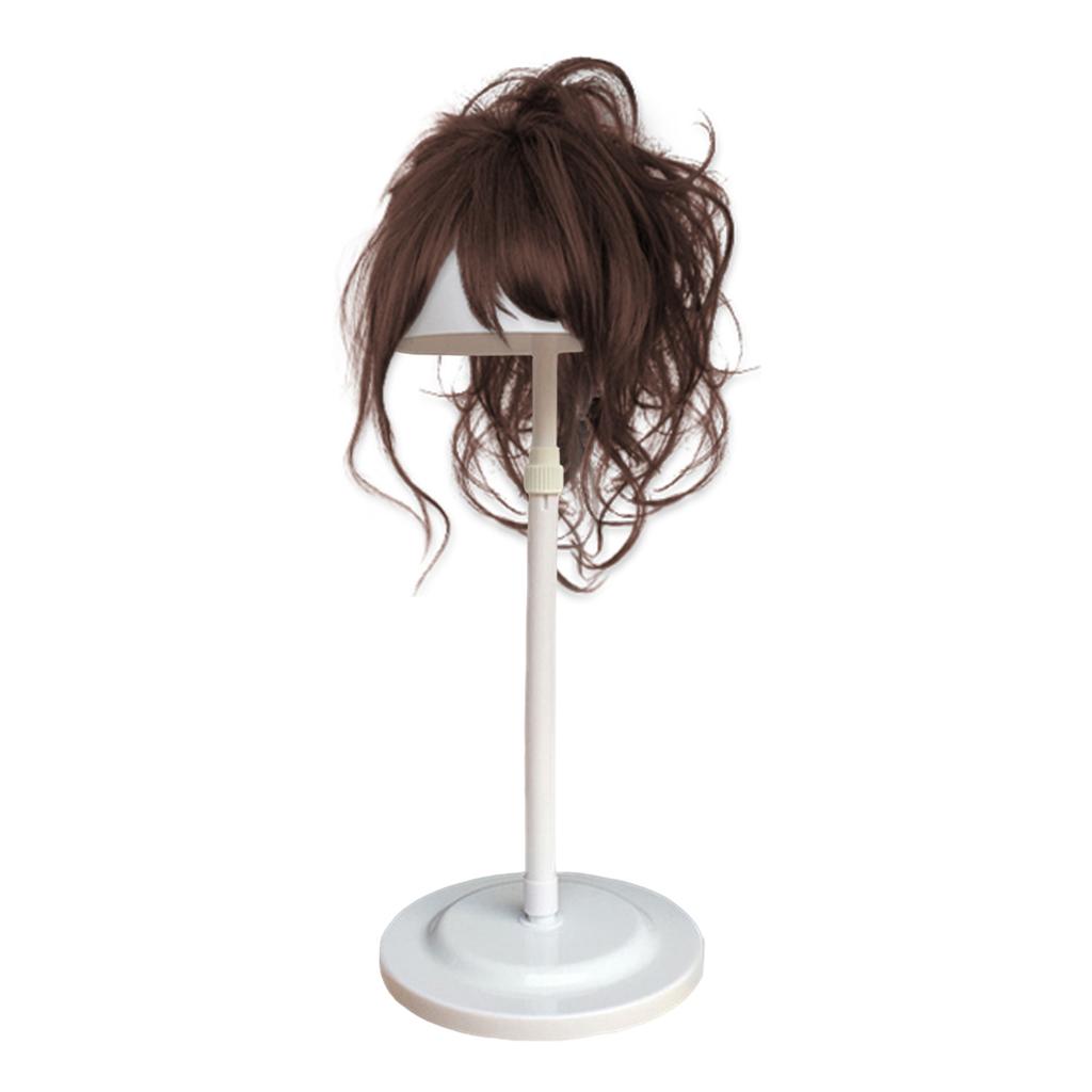 Wig Stand Adjustable Height Easy To Install Support Wig Display Stand for Styling Wig Hair Drying Display