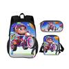 Abby Hatcher Rucksack Federmäppchen Umhängetasche 3-teiliges Set neuer Cartoon-Druck, bestes Geburtstagsgeschenk für Jungen und Mädchen, die zur Schule gehen