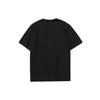 Li Ning Sports Fashion Collection T Shirts Men's Black Crew Neck Moderate Straight Fit AHSR401-2