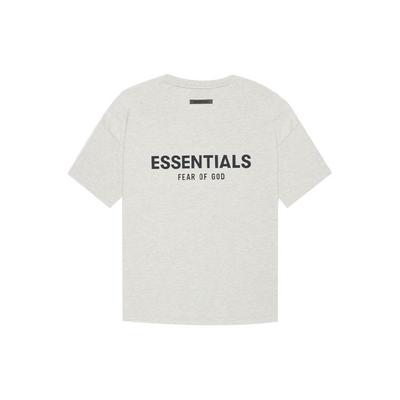 Short Sleeve T-Shirt SS21 Unisex Tops Light-Heather-Oatmeal FOG-SS21-597