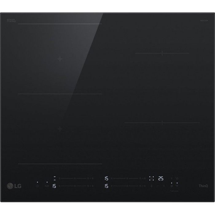 Table De Cuisson Induction - LG - 4 Foyers - 7400W - 60 Cm - Noir
