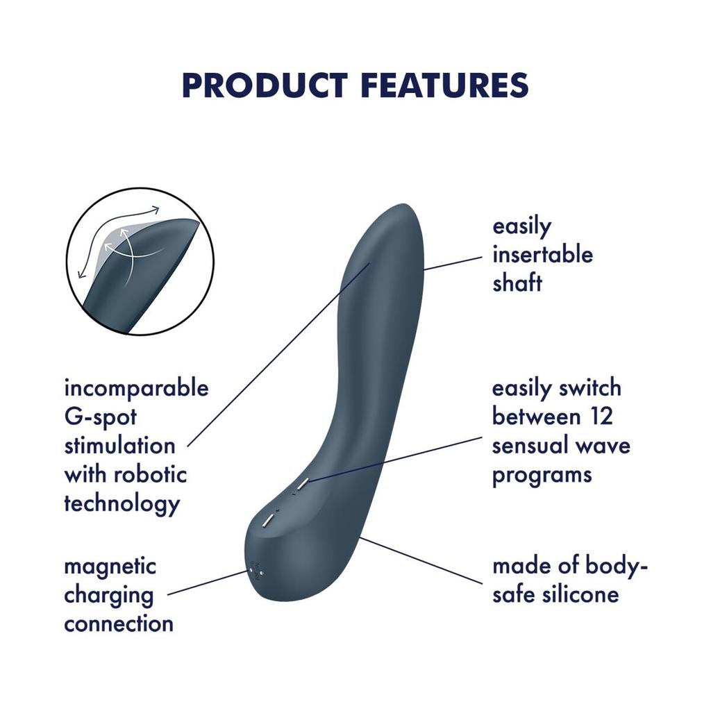 G-Spot Vibrator Satisfyer Dark Blue