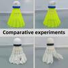 Durable Nylon Badminton Shuttlecocks Lightweight Easy-to-Track Balls for Enhanced Gameplay Outdoor Training Sports Equipment Kit