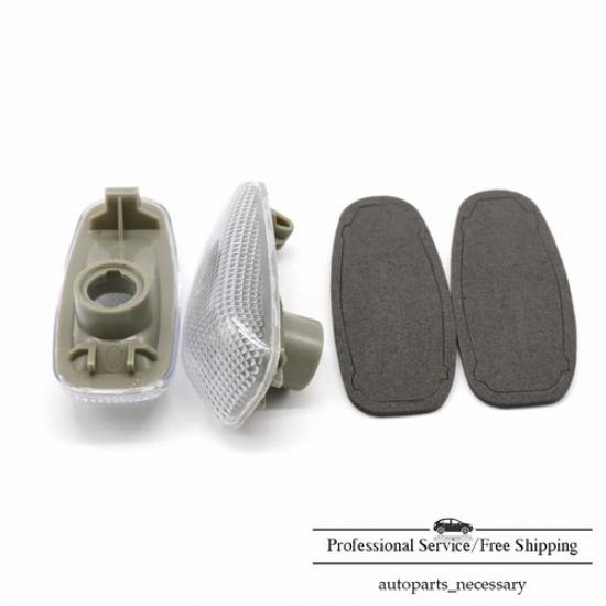 Pack Of 2 For Mercedes-Benz CLK SLK  Side Marker Corner Lamp Light Cornerlight