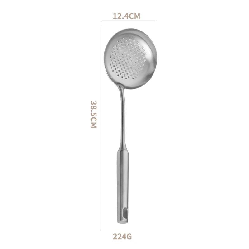 304 Stainless Steel 7Pcs Cooking Cookware Kitchenware Set 304 Spatula Spoon Colander Frying Powder Rake Cookware Cooking Tools