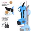 28mm Portable Branch Cutting Scissors Cordless Electric Pruning Shears Efficient Garden Bonsai Trimming Tool