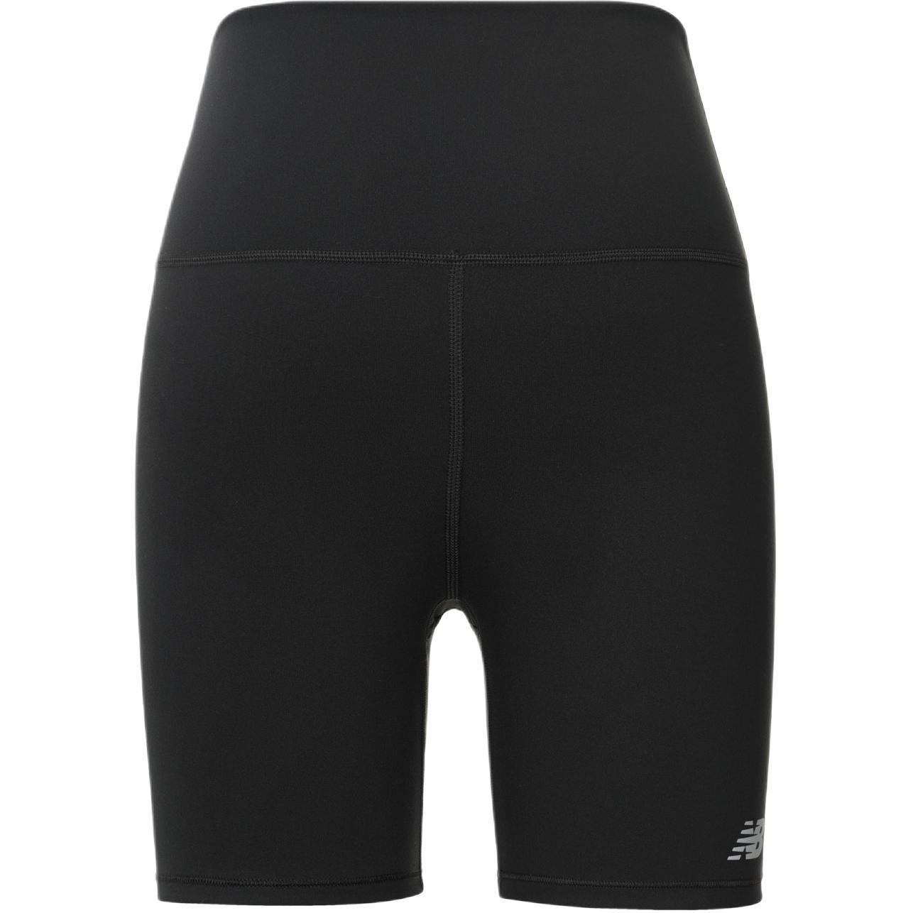 (WMNS) New Balance NB Harmony High Rise Short 6 Asia Sizing Black Women s WS41114-BK L
