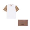 Burberry Drop Shoulder Sleeve T Shirt Women's White 80148961