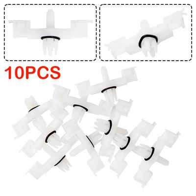 10Pcs/Set Door Sill Rail Retaining Clip For 95555954700 7L0853547A Door Sill Rail Scuff Plate Body Trim Clips