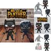 Pop Avengers Black Panther Venom Black Panther Classic Character Commemorative Action Figure Model Toy 10cm, Pvc Material