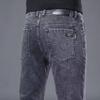 Autumn and Winter New Long Pants Men's Jeans Men's Korean-Style Loose Casual Slim Fit Skinny Stretch