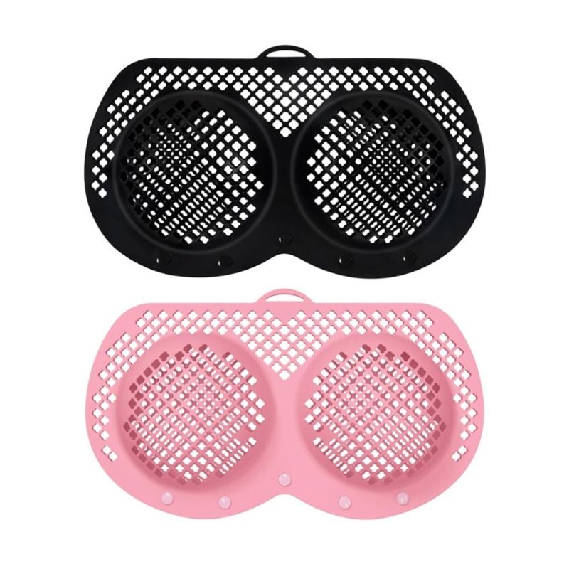 Reinforced Mesh Laundry Organizers For Bras Underwear Delicate Garments Prevents Stretching Sturdy Silicone Wash Bag