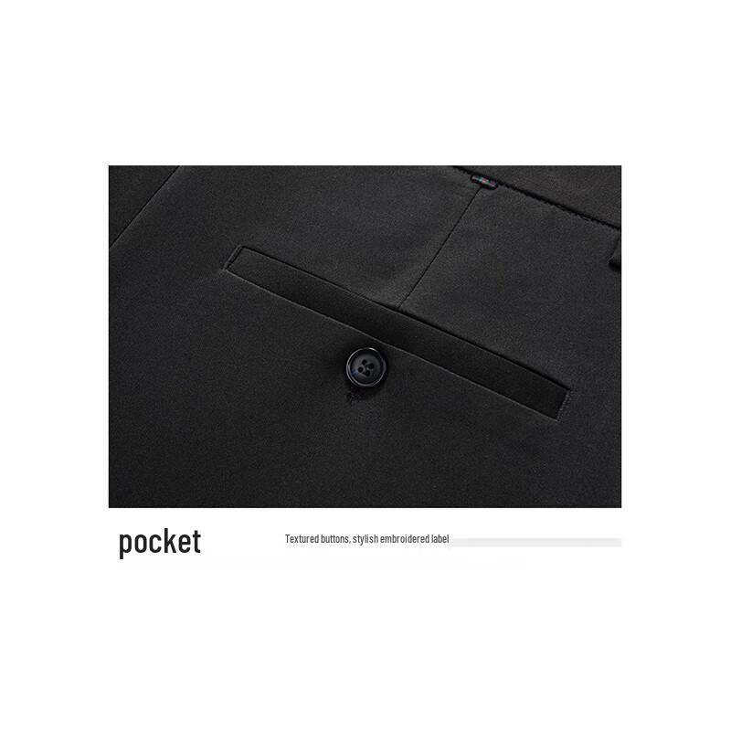 Pierre Cardin Men's Business Casual Straight Trousers