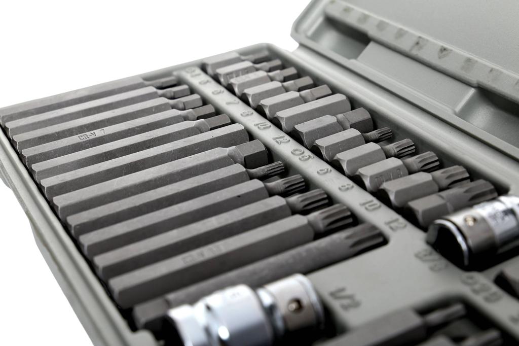 Set of specialized bits HEX, TORX, SPLINE 40 pcs. KD10219