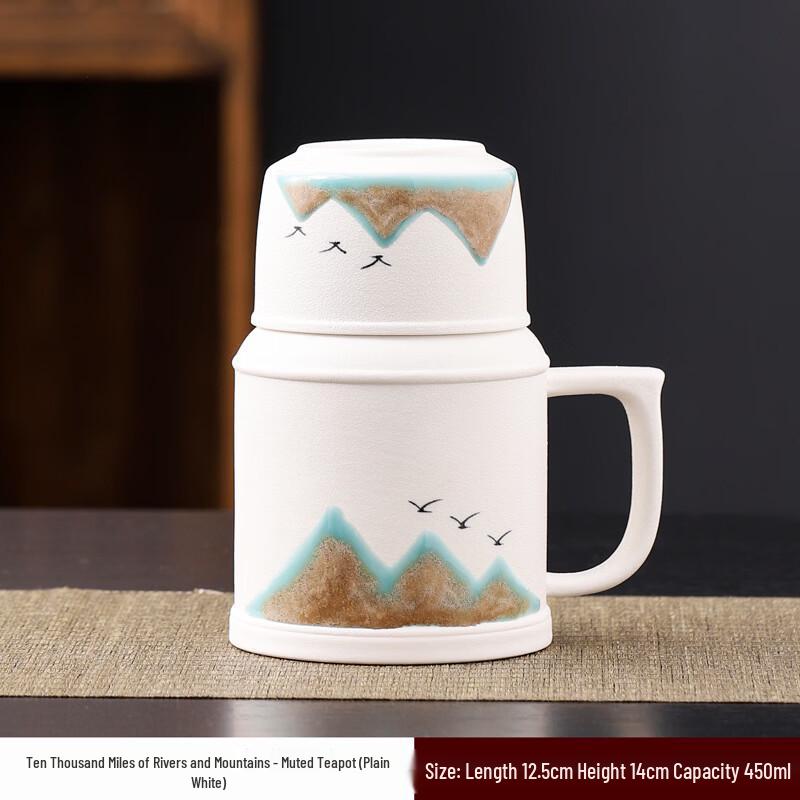 Zhuijia Palace Museum  Ten Thousand Miles  Guochao Tea Set Gift Box