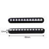 Motorcycle 12 LED 6W Amber License Plate Light Bar