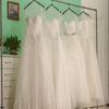 Copertura antipolvere lunga in tulle trasparente Borsa estensibile per abiti da casa e da sposa Conservazione Display