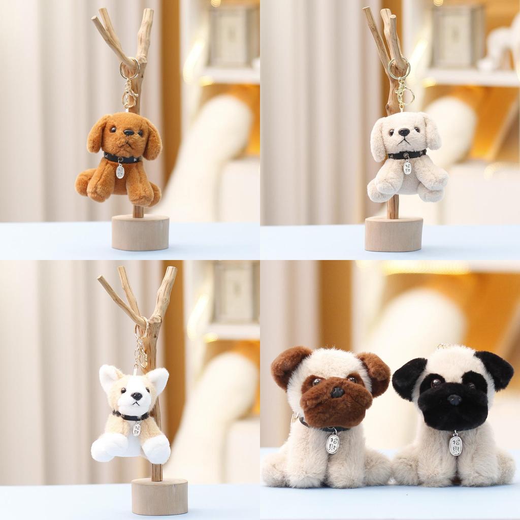 Chinese Shar Pei Plush Doll With Pp Cotton Filling For Collectors And Decorations