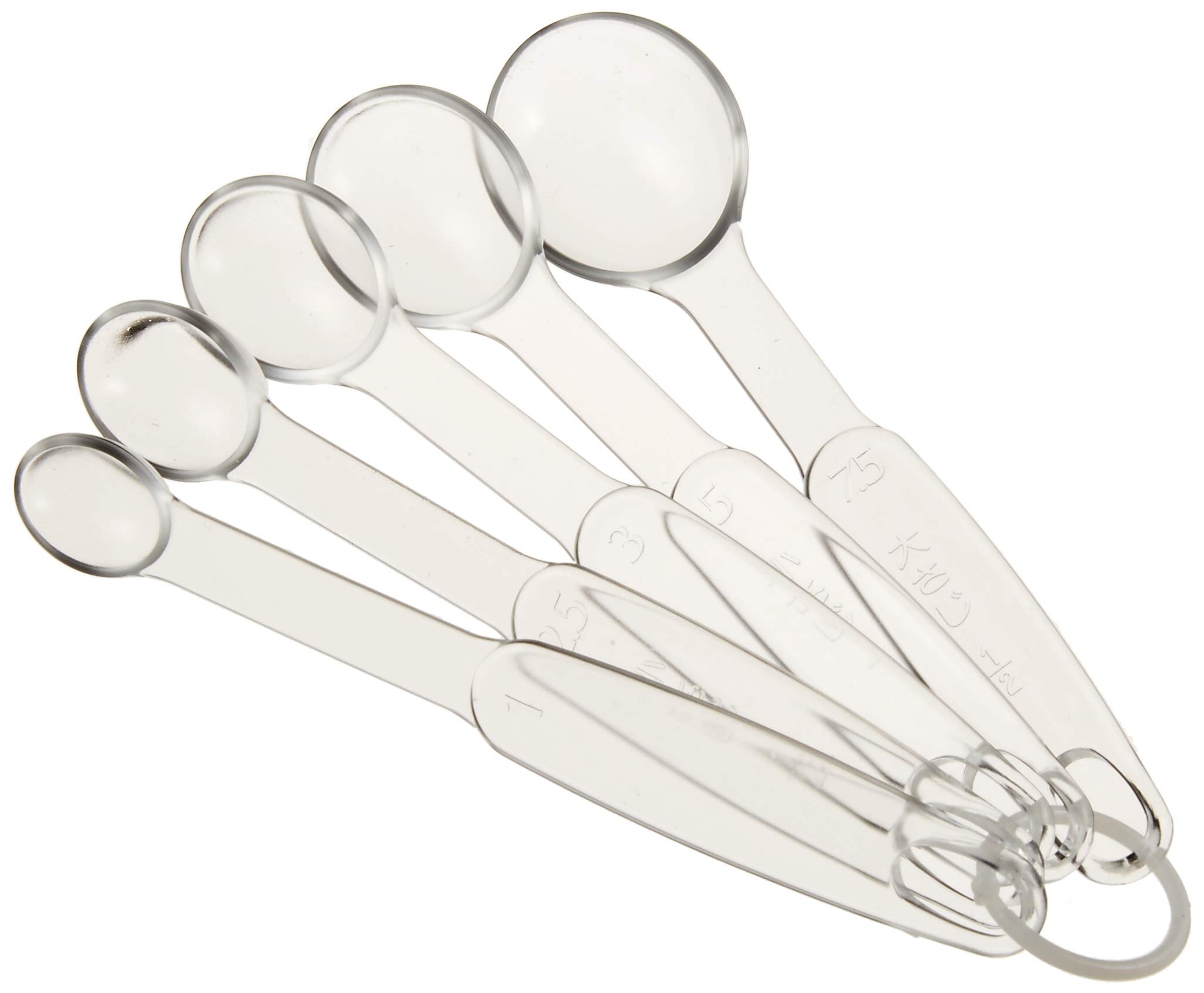 

Wahei Freiz Measuring Set of Made in G-Cook Spoons, 5, 1ml, 2.5ml, 3ml, 5ml, 7.5ml, Japan, GC-215