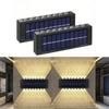 Warm Light LED Solar Light Streetlights Outdoor Lighting Landscape Waterproof Lamp  Garden