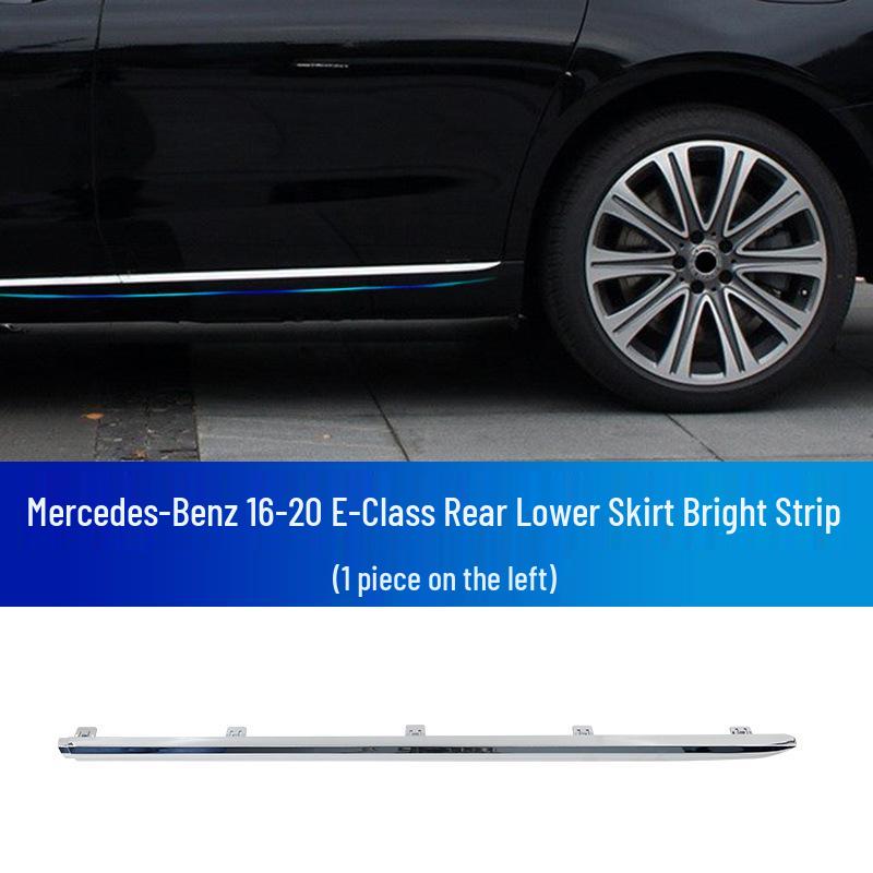 Mercedes-Benz E-Class Bumper & Door Decorative Strips: Anti-Collision for E200L, E300L, E320L