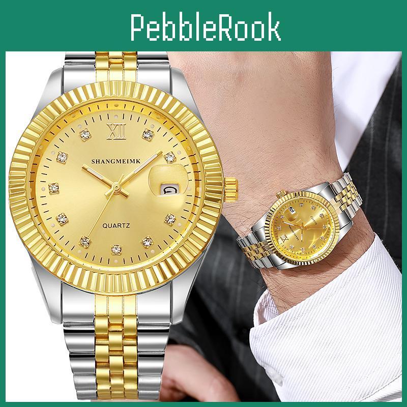 Watches Mens Top Quartz Luxury Fashion Design Mans Wristwatches Male Gifts Calendar Business Clock