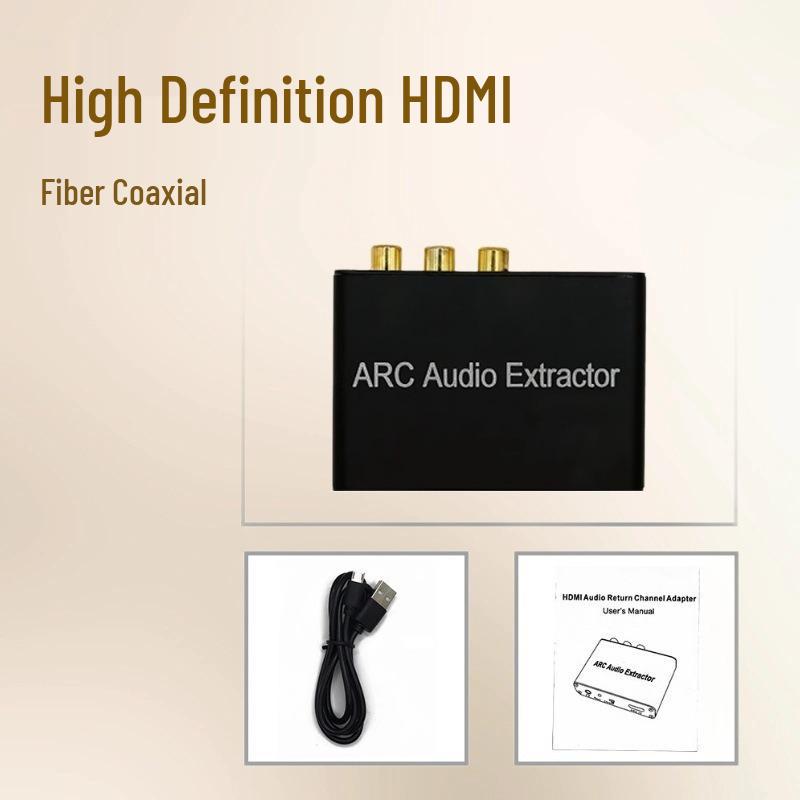 HDTV/ARC Audio Converter: Optical, Coaxial, 3.5mm Headphone Output